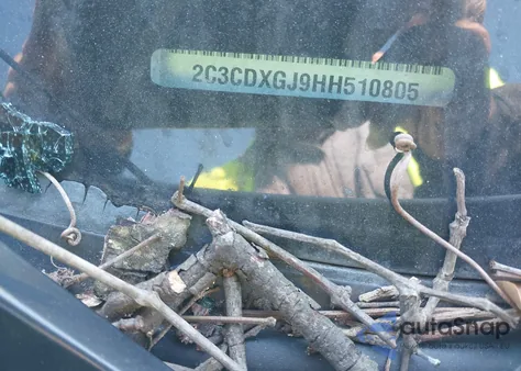 2017 Dodge Charger R/T Scat Pack Rwd из США, поврежденный, VIN 2C3CDXGJ9HH510805